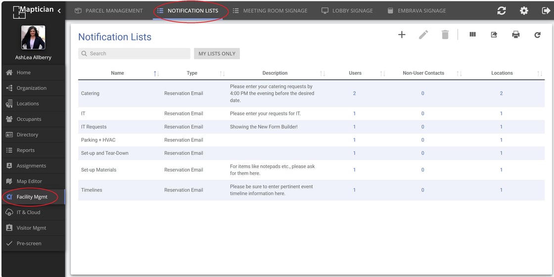 Navigate to Notification List-2