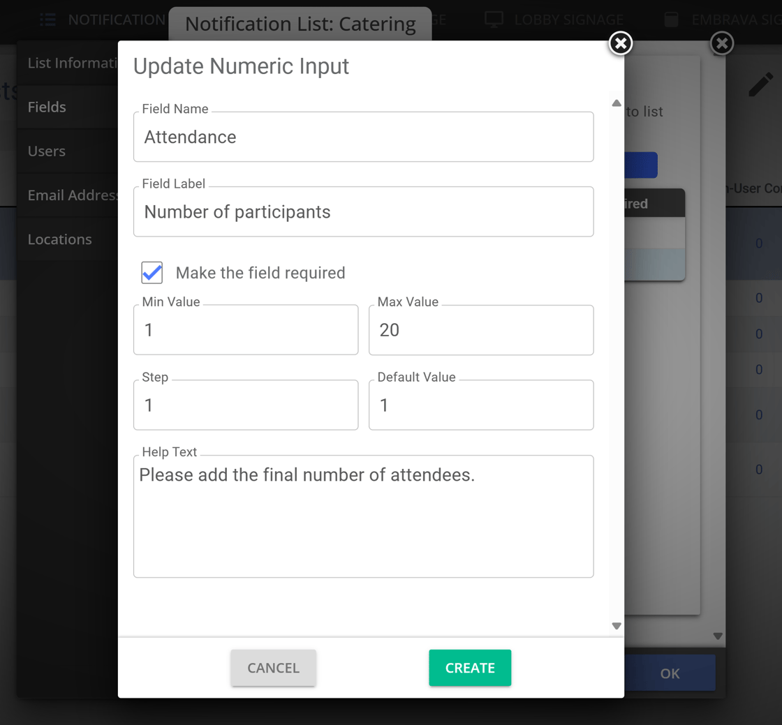 Numeric Entry